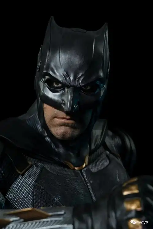 开天11蝙蝠侠半身像首发到货开箱铂金硅胶义眼植须碳纤装甲