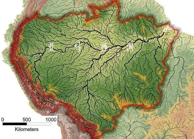 河流水系形态之向心状水系和放射状水系