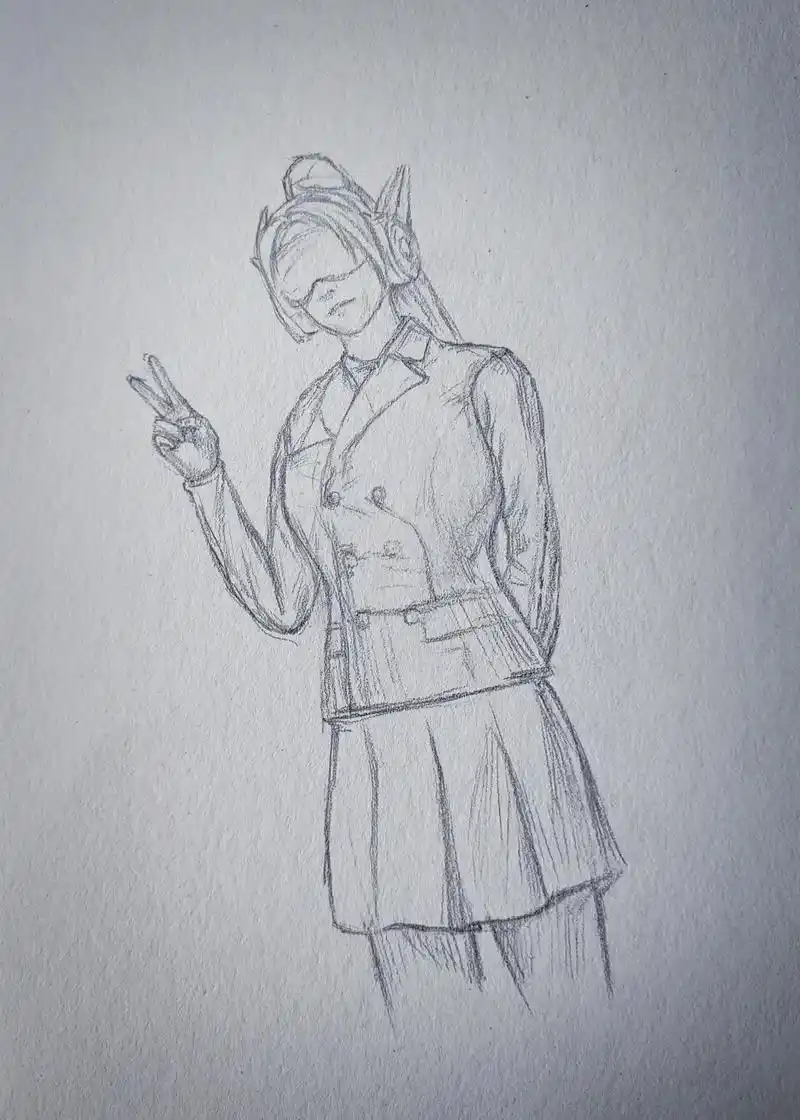 艺术有需要y #和平精英手绘 #火箭少女 #火箭少女101 - 抖音