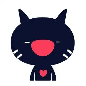 查看爱心猫——翔通动漫原创表情原图原图尺寸300x300