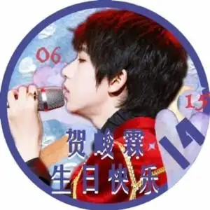 【贺峻霖】生日应援头像6p