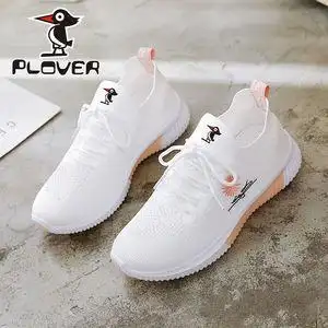 啄木鸟集团有限公司plover运动鞋女鞋秋季新款防滑跑步鞋小白鞋子