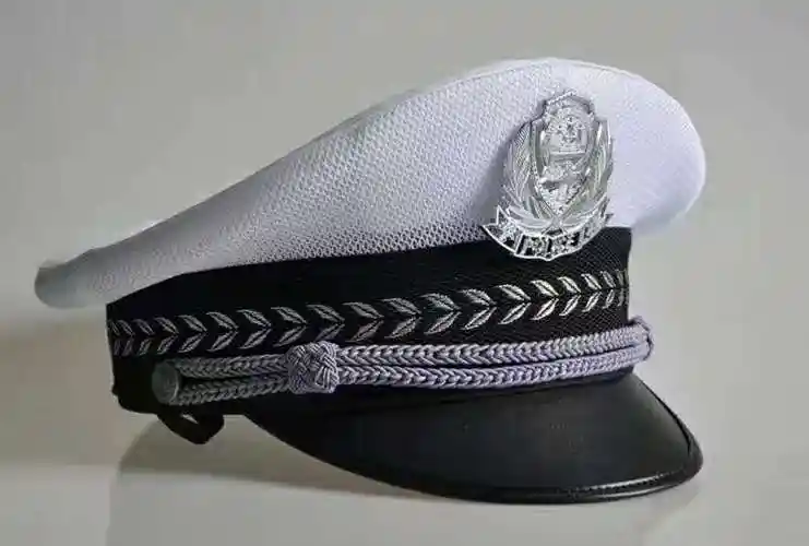北京警察交警大檐帽-江苏六扇门警用装备有限公司
