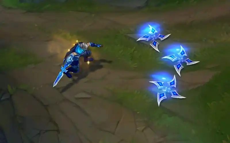 星夜龙刀 泰隆 星镖版dlc 皮肤浏览 -lol英雄联盟 升级版至强老男刀