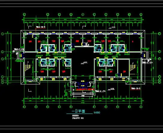 某三层宾馆建筑设计图