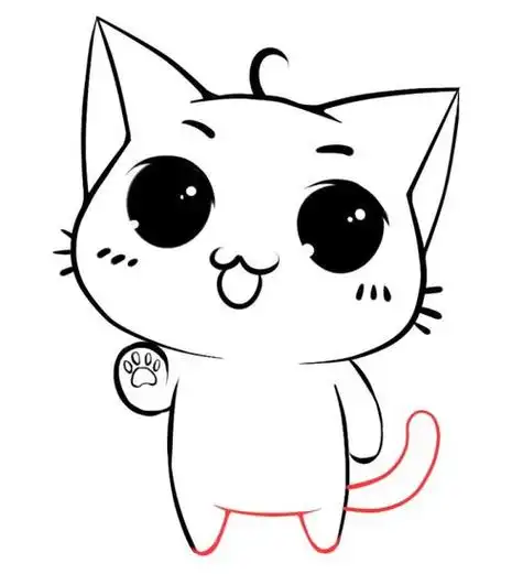 小猫的千姿百态简单小猫简笔画画法教程1猫q版卡通猫9张超萌的猫咪简